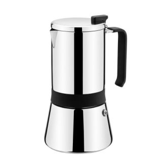 CAFETERA INOX. 4 TZAS AROMA