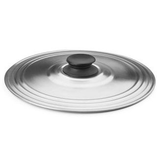TAPA ACERO INOX.MULTIUSOS 26-28-30CMS