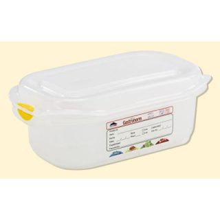 HERMETICO GASTRONORM 1/9 0,6 LT TRANSP.