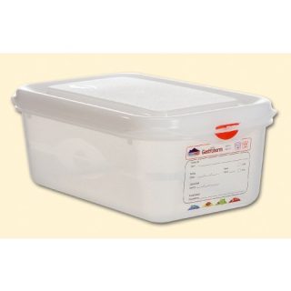 HERMETICO GASTRONORM 1/4 2,8 LT.TRANSP.