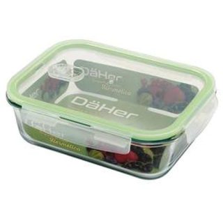 HERMETICO RECTANG. CRISTAL 1500ML C/VALVULA ACTIVA