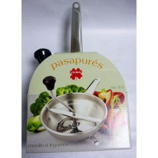 PASAPURES INOX. DOS DISCOS M/BAQUELITA