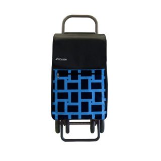 CARRO COMPRA 4R. AZUL BOX GEOMETRIK 4.2