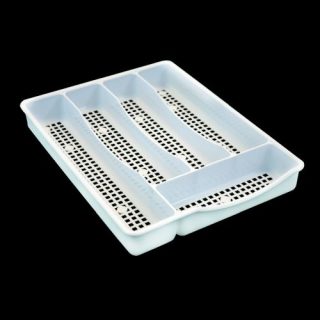 PORTACUBIERTOS CALADO BLANCO 21190