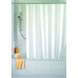 CORTINA BAÑO BLANCO POLIESTER 180X200