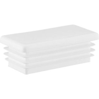 CONTERA RECTANGULAR 40X20 BLANCA ESTRIADA