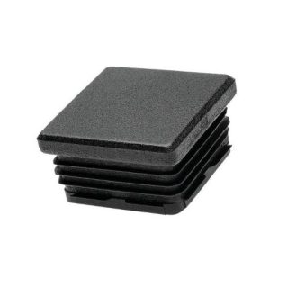 CONTERA CUADRADA 25 NEGRA ESTRIADA