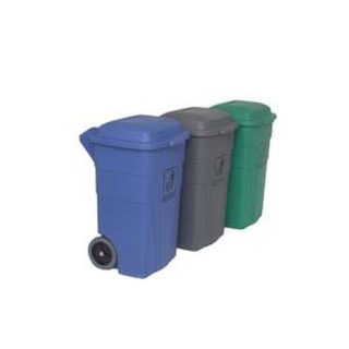 CONTENEDOR 240 LTRS C/RUEDA AZUL  (IMPORTACION)