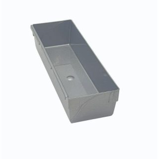 CUBETA MODULAR 15X8X5CM. METALIZADO PLATA