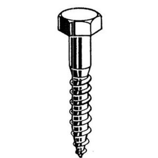 TIRAFONDO DIN 571 M-10 X100 ZN (50 UNIDADES)