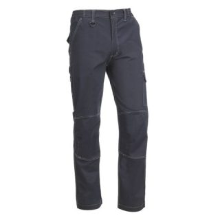 PANTALON AZUL MARINO T-XL «FLEX LIGHT» MULTIBOLSI.
