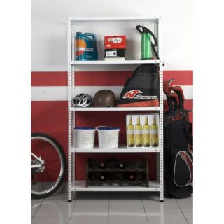 ESTANTERIA 5 PANELES 1800X900X400 BLANCO BRICOL 40