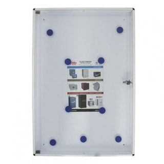 TABLON ANUNCIOS V2 67X46X3,65CM BLANCO