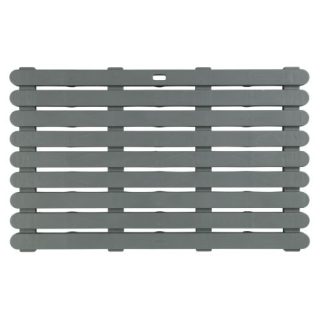 TARIMA BAÑO PLASTICO 50X80CM GRIS INDOOR/OUTDOOR