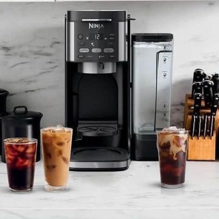 Cafetera Doble Negra Ninja Open Box