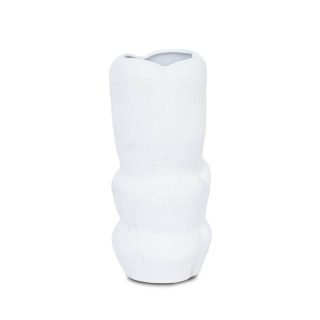 Florero Waffle Ceramica