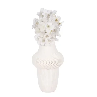 Florero Antilles Porcelana 25Cm Beige
