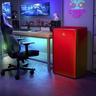 Minibar Curved Rojo Indurama