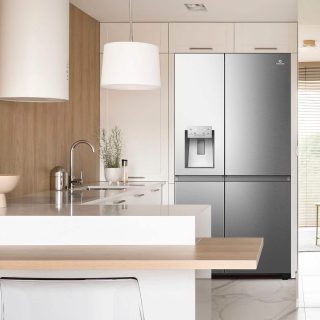 Refrigeradora Side By Side Cromo RI-790 Indurama