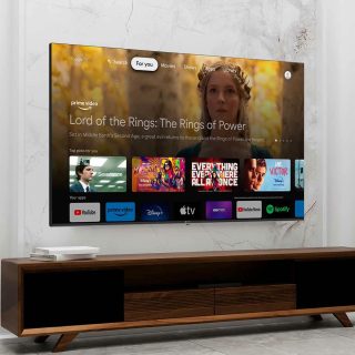 Televisor Motorola 86TMKQLED Google TV Indurama