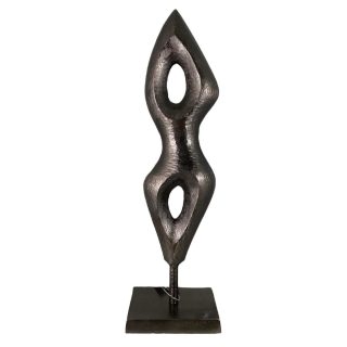 Figura Aluminio Negro 53cm