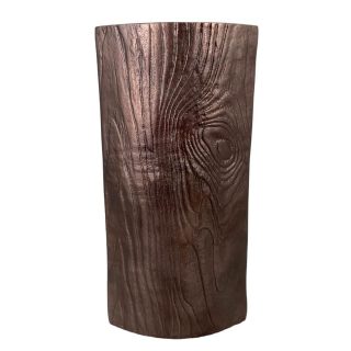 Florero Aluminio Cafe