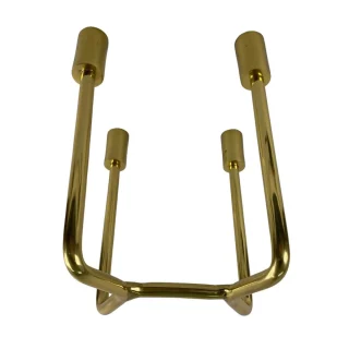 Candelabro Aluminio Dorado