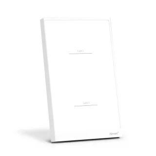 Switch Panel Blanco 2 Toques iSmart