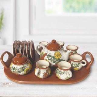 Juego Café Zaruma Primavera Amarilla Artesa