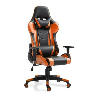 Silla Giratoria Gamer Naranja
