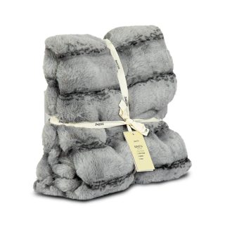 Manta Decorativa Bishop Gris