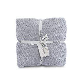 Cobija Microfleece Trenza