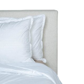 Cubrecama Harper Blanco Lineas