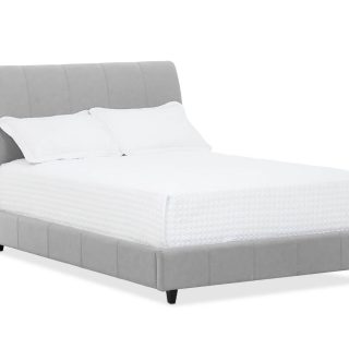 Set Cama Messina Gray  + Colchon Ijoy King