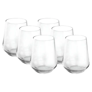 Vaso de Vidrio Transparente Warenhaus