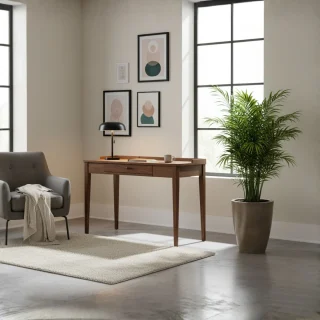 Maceta Amsterda Efecto Marmol 29 x 44 cm C/Beige