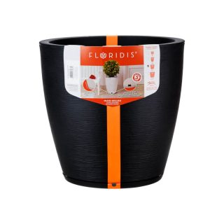 Maceta Amsterda Graffiato 40 x 45 cm C/Negro