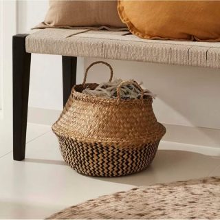 Cesta de Fibra Thai Natural