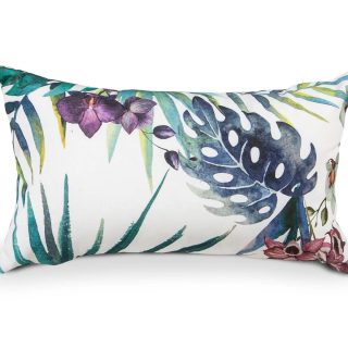 Cojin Outdoor Lumbar C/Floral 50x30cm