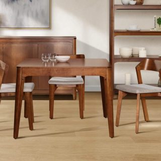 Comedor Milo Cuadrado + 4 Sillas Milo