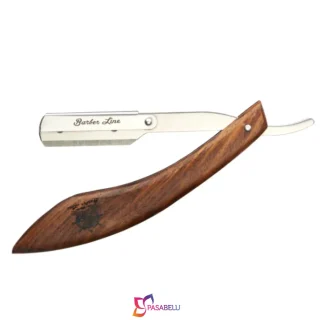 Navaja Barbera Con Mango De Madera EuroStil