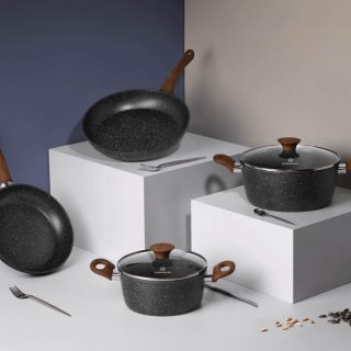 Set Essenza olla + sarten Indurama