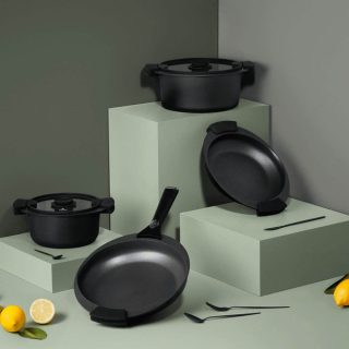 Set Incanto olla + sarten Indurama