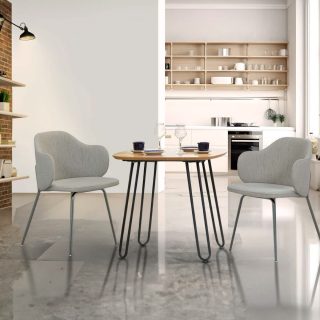 Silla Manhattan C/Silver