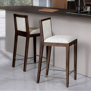 Taburete Bar French Cenizo