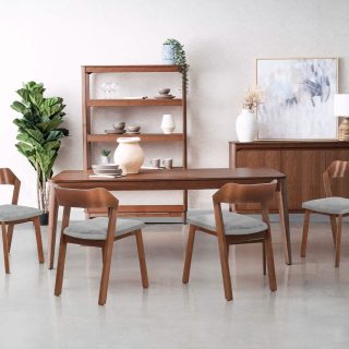 Mesa Comedor Milo Rectangular Miel