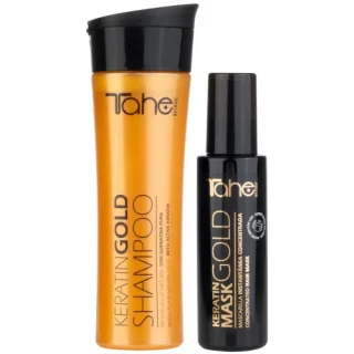 TAHE Pack Gold: Mascarilla Instantánea + Champú Gold