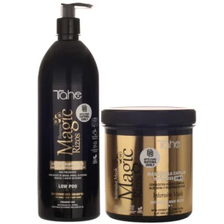 PACK TAHE MAGIC RIZOS CHAMPU HIDRATANTE 1000 ML. + MASCARILLA 3 EN 1