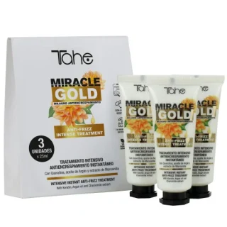 Tahe Miracle Gold Antifrizz Tratamiento Concentrado 3x25 ml.