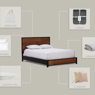 Set Dormitorio Calabria Ijoy Queen